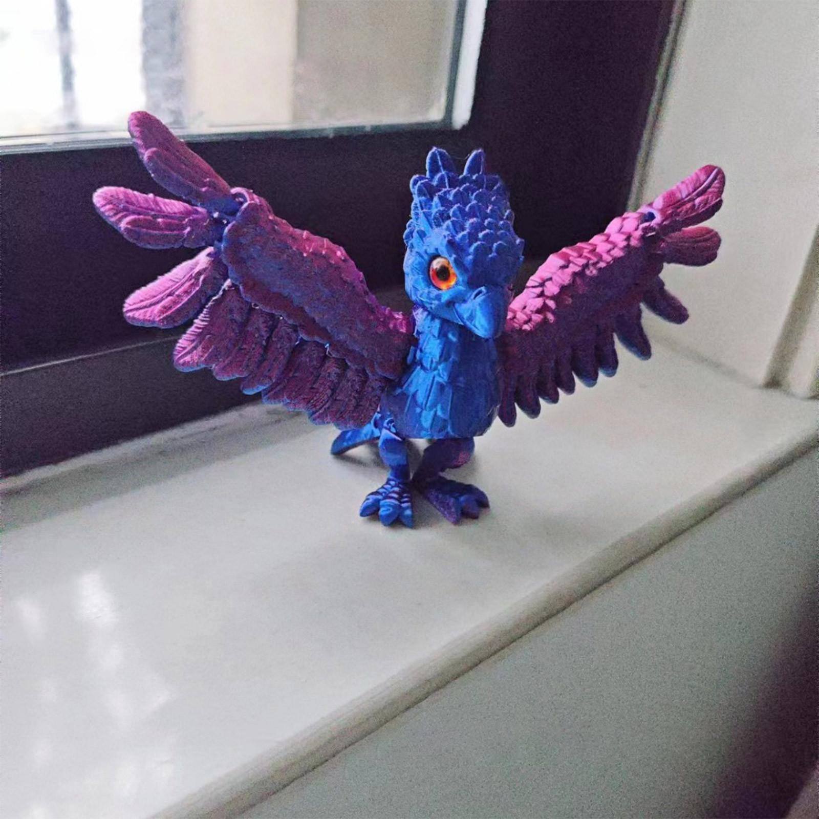 

Декор стола Реалистичный орнамент Игрушка Новинка Фигурки с подвижными суставами Фигурка HomeDecor One Size фиолетовый