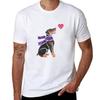 Watercolour Doberunisex Tshirt Outdoor Working Tshirt
