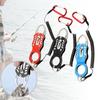 Fish Holder Gripper Tool Stainless Steel Fishing Pliers Fish Lip Gripper Fish Mouth Grabber with Coiled Lanyard