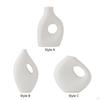 Abstract Vase Plant Pot Holder Modern Decoration Home Bud Ceramic Geometric Flower Planter
