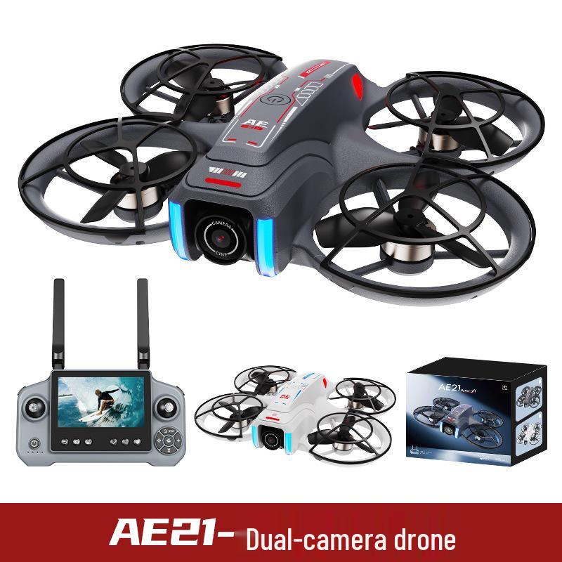 AE21 Brushless Remote Control Drone with 4.3" Screen & Obstacle Avoidance