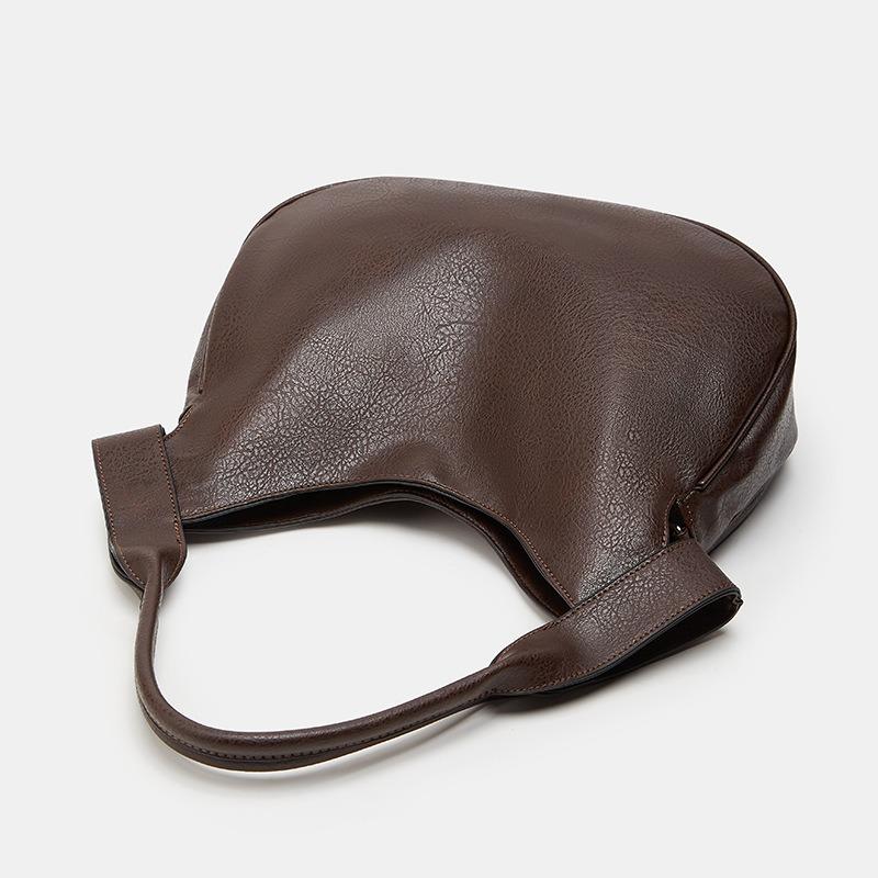 Tote Bag, New Shoulder Large-capacity Commuter Bucket Bag, Niche Lazy Style Underarm Bag, Fashion Trend Oblique Span Bag