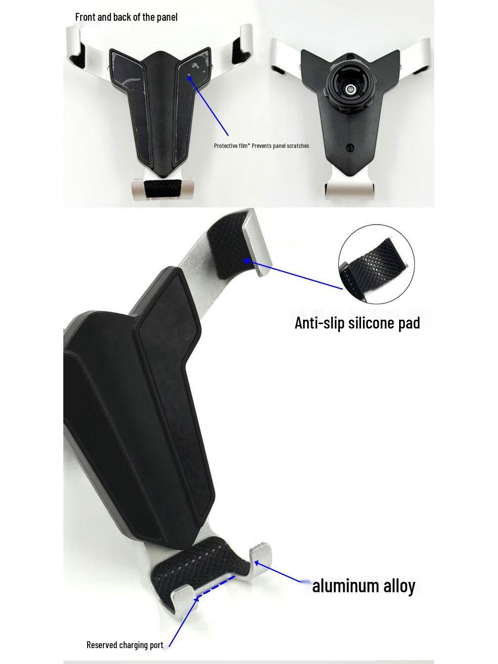 

Universal 17MM Ball Head Car Phone Navigation Air Vent Mount Clip