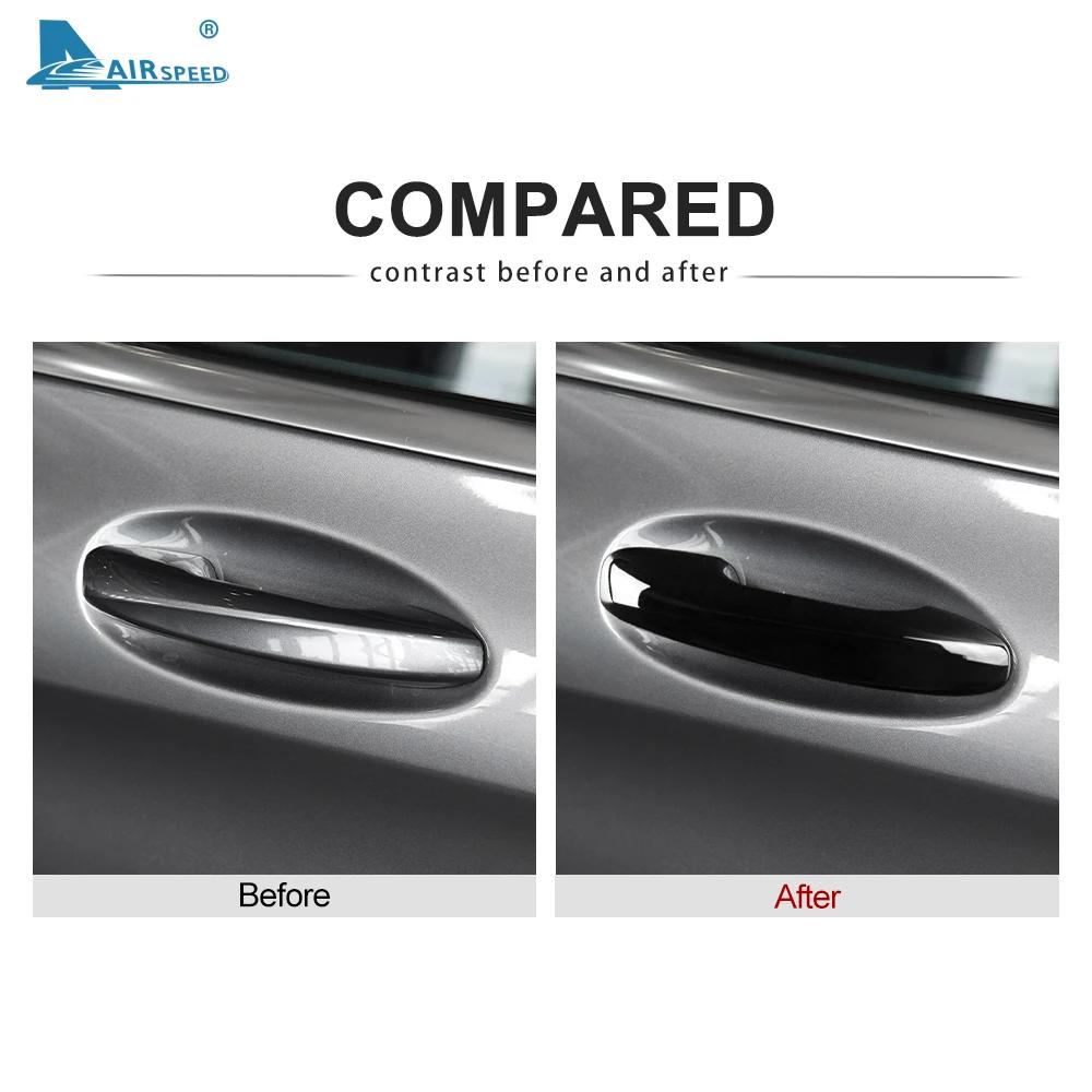 Adesivo Copri Maniglia Porta in ABS per Mercedes Benz Classe A B C E GLC CLA GLE GLS GLB CLS 2015-2024