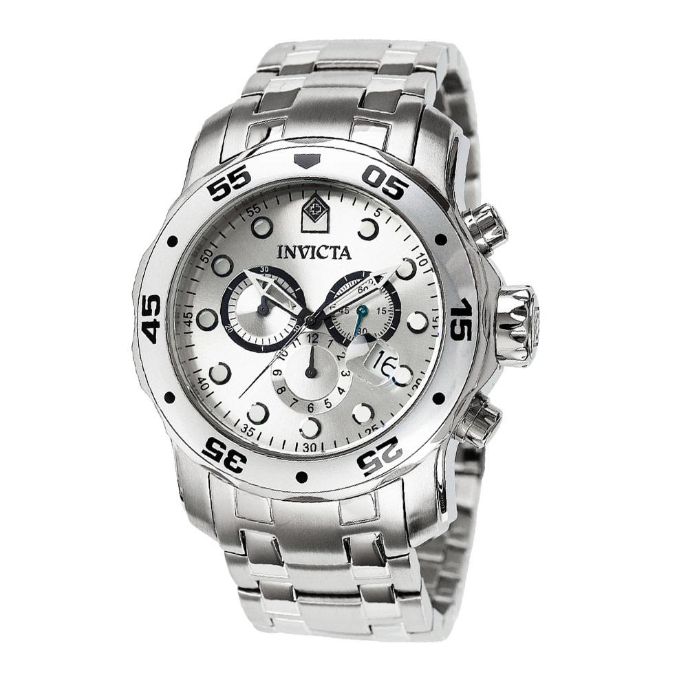 Inbigta Pro Diver Collection Men'S Chronograph Big Size Metal Wristwatch 0071