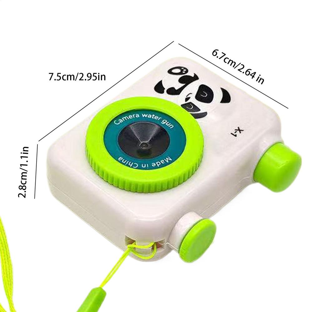

2PCS Squirt Camera Prank Cute Panda Simulation Camera with Water Spray Cool Gag Toys Photographed Props Novelty Item Onesize