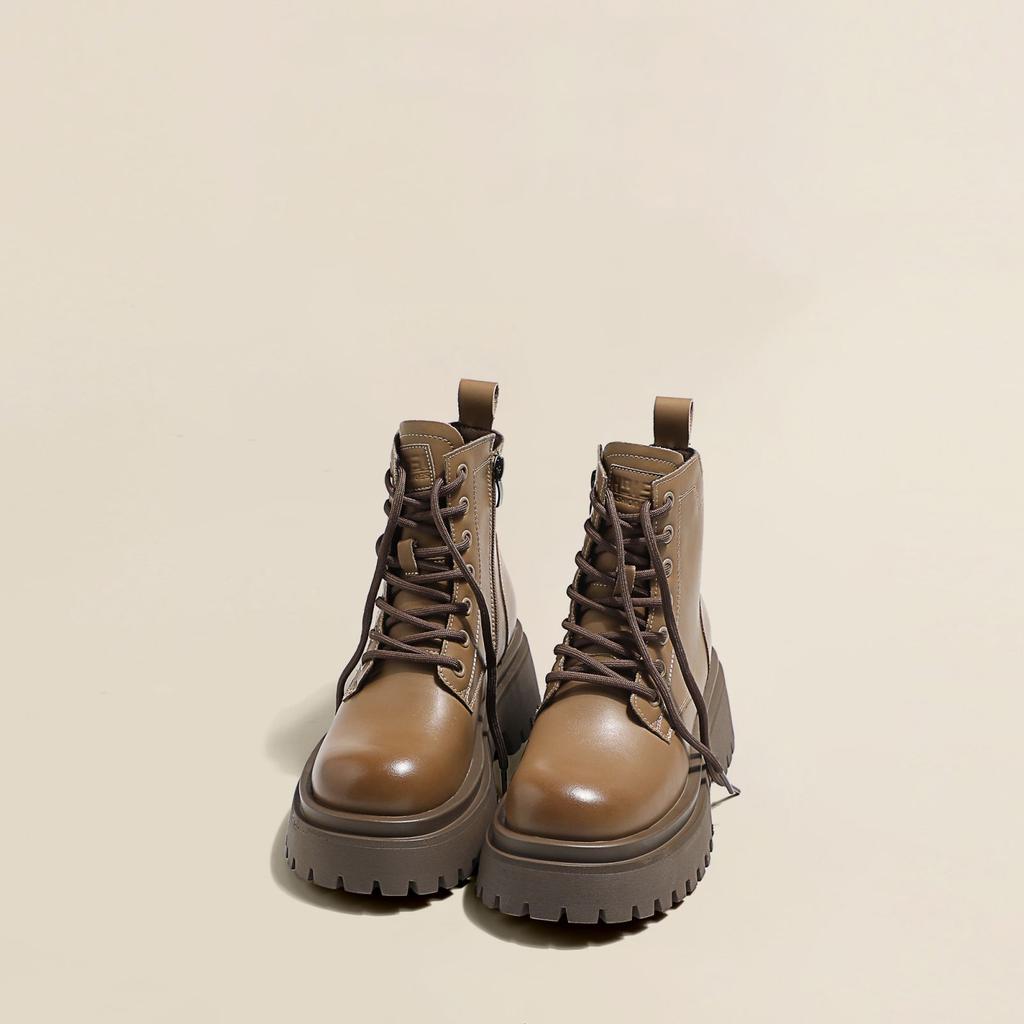Women's Thick-soled Winter Lightweight Warm Cold Padded Snow Boots Non-slip Wear-resistant Casual Sneakers Martin Cotton Boots