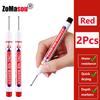 1/8/40/80Pcs Long Head Markers Pen Multi-purpose for Woodworking Tile Decoration Deep Hole Marker Pens Red/Black/Blue/Green Ink
