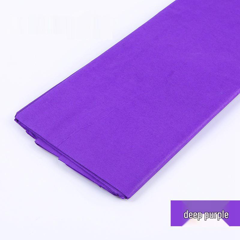 Hârtie de mătase colorată DIY de 14g pentru proiecte handmade și ambalare