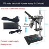Hjem Liten Micro Benk Drill Desktop Mini Bærbar Bracket Desktop 220v AC Precision Gjør-det-selv Variabel Speed ​​Drilling Machine