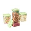Lebensmittelechte luftdichte Lebensmittelbehälter Versiegelt Auslaufsicher Küchenaufbewahrungsglas mit Deckeln Abnehmbar Ein-Knopf-Öffnung