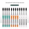Dr. Yaboshi DT703 Carbon Fiber Soft Bristle Toothbrush 12-Pack