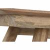 Table de salle à manger - Naturel - Bois de manguier - 180 x 90 x 76 cm - Design alpin - Robuste