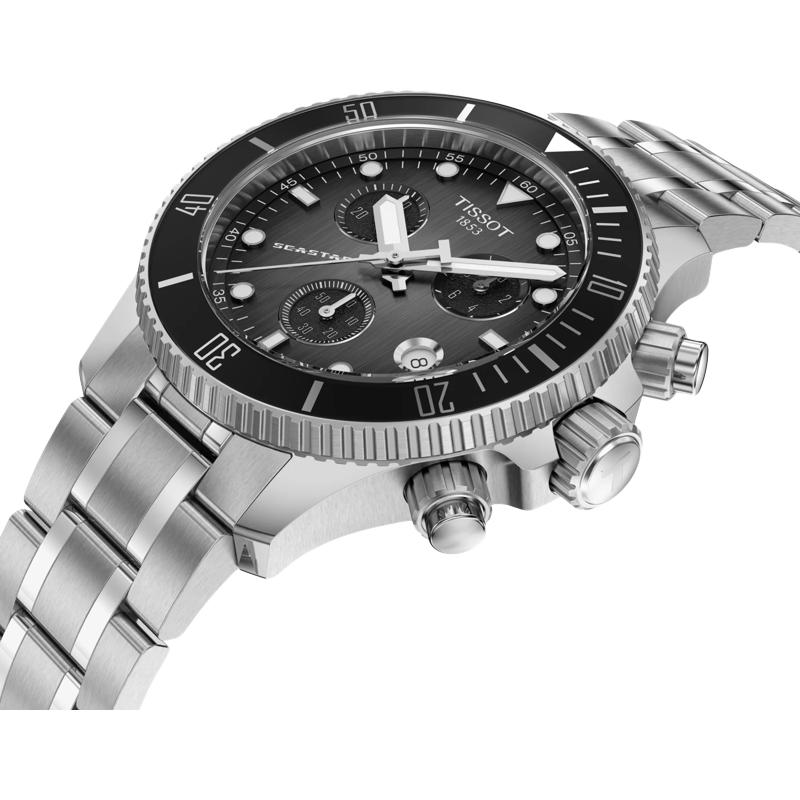 TISSOT Starfish Collection Quartz Movement 300 meter Water Resistance Unisex Watch 38mm Black Dial T120.217.11.061.00