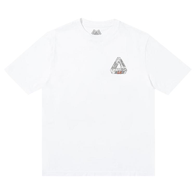 Palace LA Opening Tri Ferg T-Shirt White Men Tops P16TS162
