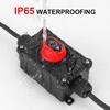 Top Post Battery Disconnect Switch, 100A 12-32V On/Off, Waterproof Heavy-Duty Battery Disconnect Switch with 8AWG Wire for Cars, Vehicles, RVs, and