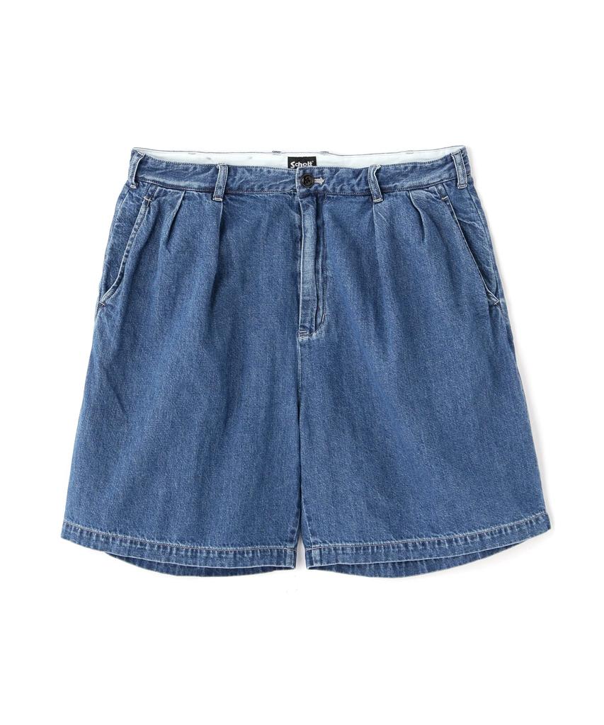 Schott NEP DENIM 2-Tuck Shorts, Men's, Size 34 (432), Used, 782-3113004