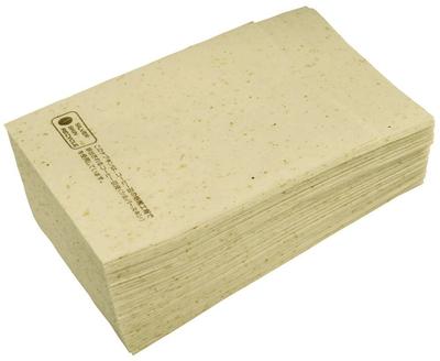 [Set] Gastronomiequalität, Hergestellt in Japan, 6-fach gefaltete Café-Papierservietten, Gerade Form, 100 Stück x 10 Packungen (1000 Blatt pro Packung) 402151