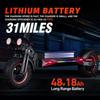 2026 Neuer E-Scooter J11 Max Faltbarer Elektroroller 1200W Motor 48V18AH 10-Zoll-Reifen Reise für Erwachsene mit Sitz 30-40 Meilen Elektroroller