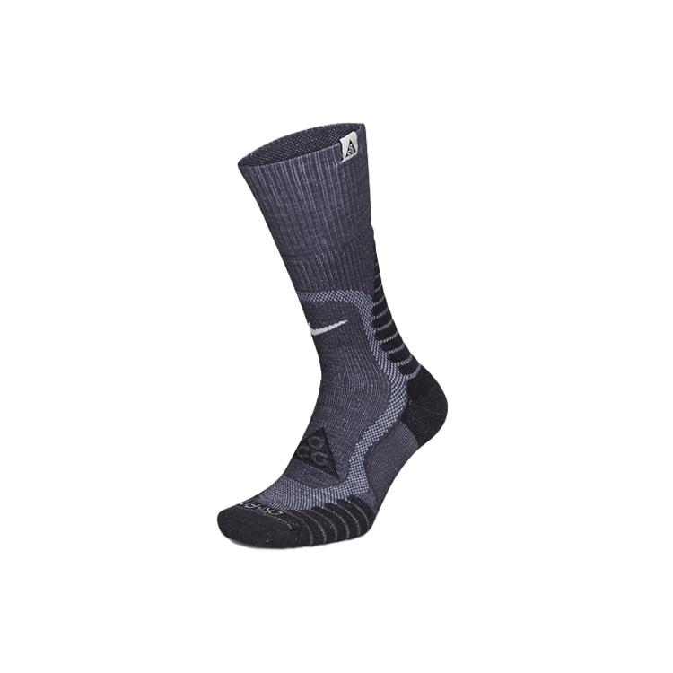 Nike ACG Outdoor Cushioned Sock  Gridiron Black  Men s DV5465-001 M
