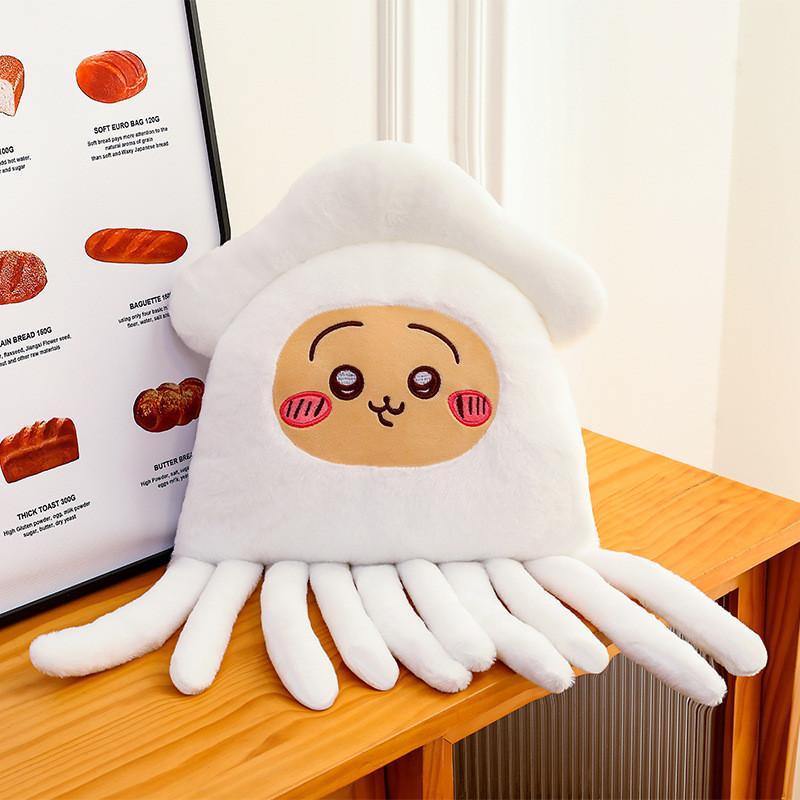 Plüsch-Tintenfisch Usagi Tier Kuscheltier Kissen zum Nickerchen und als Geschenk