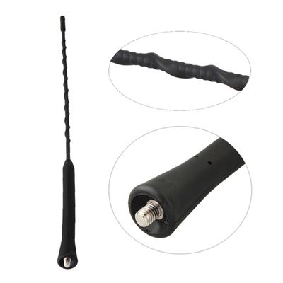 Universal 12V Car Roof Antenna Mast Stereo Radio FM AM Amplified Booster Antenna 16