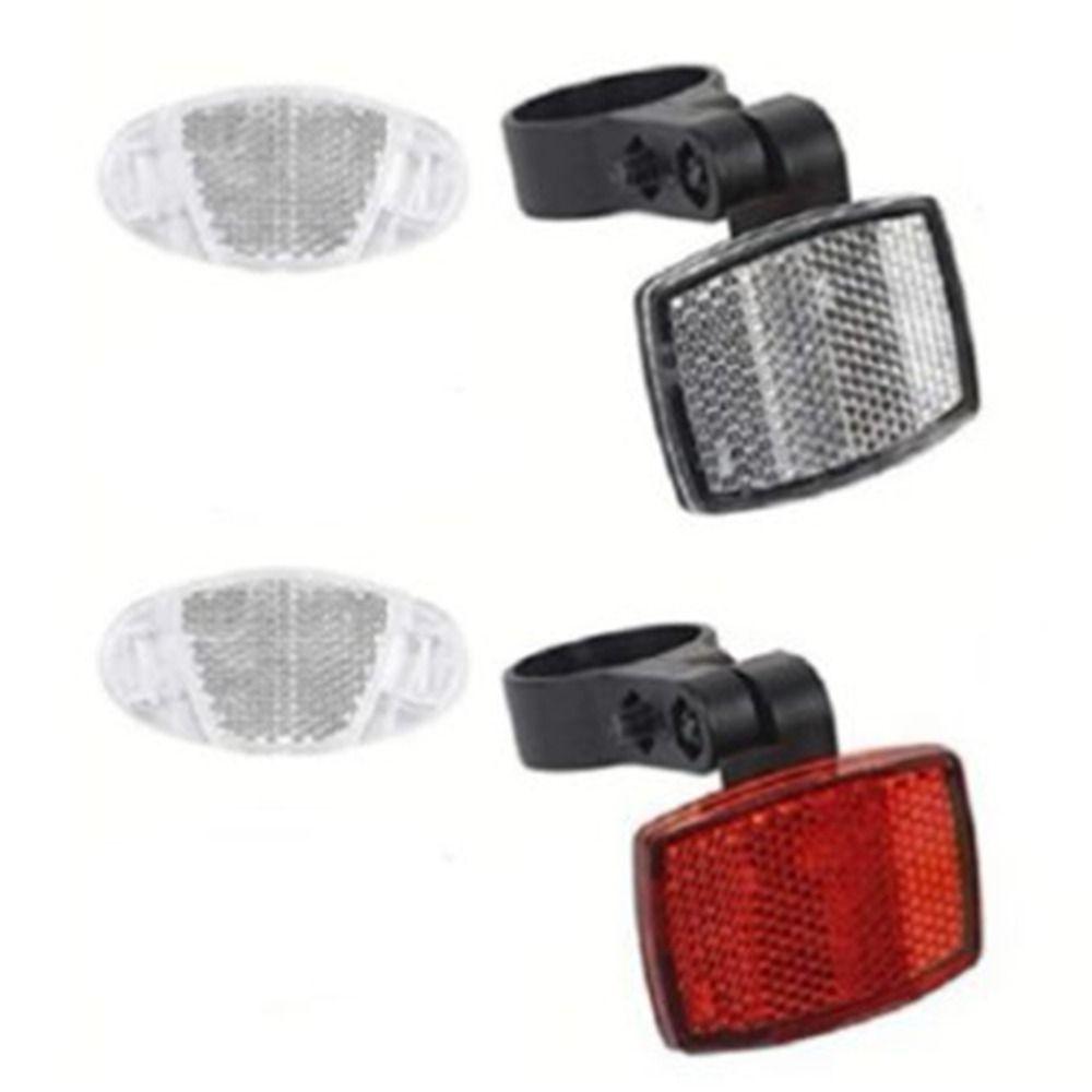 1pc/1Set 10 Styles Bike Reflector Taillights Cycling Reflective Light Bicycle Accessories