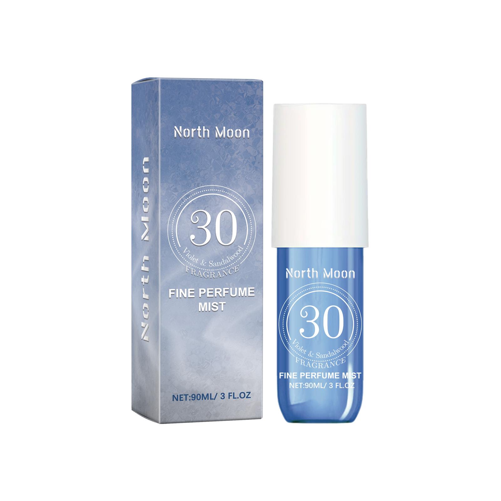 

North Moon violet perfume spray, fresh and light fragrance, long-lasting fragrance on the wrist behind the ears, charm perfume