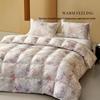 Mercury Home Textiles 90% White Duck Down Warm Winter Quilt