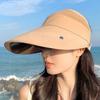 Sunscreen Lens Women Sun Hat Sun Protection Tea Picking Hat Sunscreen Bucket Hat  Farm Work