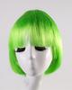 Parrucca Corta Sintetica BOB Completa Multicolore Cosplay Festa di Halloween Capelli Corti Parrucche Monocolore