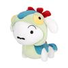 Sanei Boeki Crayon Shin-chan Dinosaur Shiro (S) W13 x D22 x H15cm Plush Toy SN46