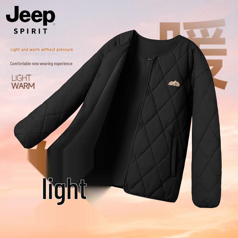 

JEEP SPIRIT Men s Collarless Padded Jacket L