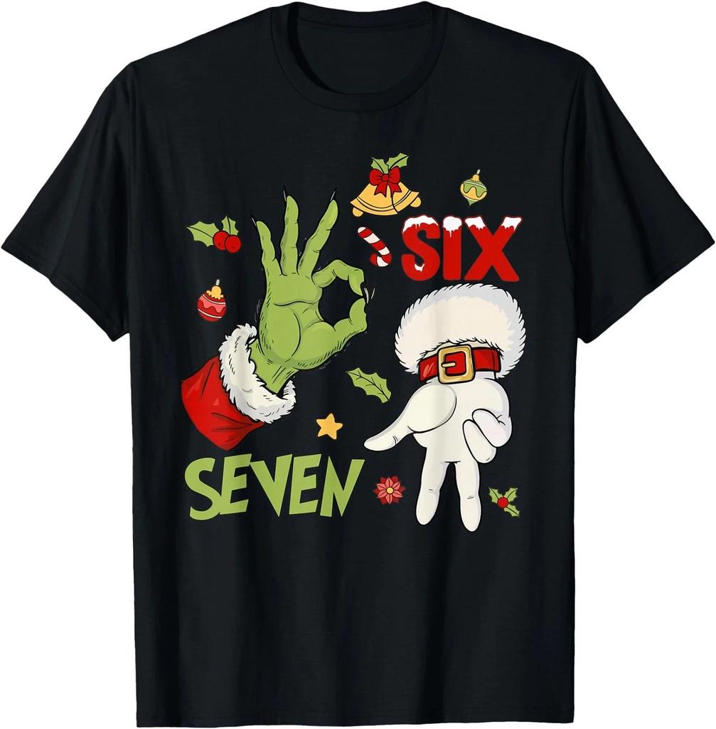 67 Christmas Trending Meme Saying 6 7 Meme Men Women Kids T-ShirtUnisex Tee