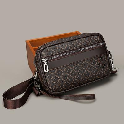 Commercial PU Bag with Niche Design Multifunctional Shoulder Crossbody Bag Casual and Elegant High Quality New