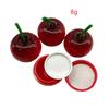 1/3pcs 8g Creative Cute Cherry Fruit Design Flower Shaped Lip Refillable Children Balm Container Cream Jar For Kids Portable