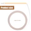 2025+ 4 Roll Copper Foil Tape for Stained Glass,with Plastic-, Adhesive for Stained Glass Supplies,Guitar and Shielding
