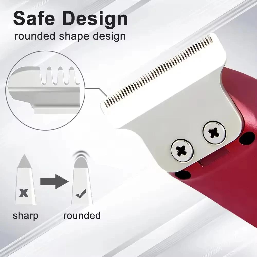 Trymer do włosów Mini Przenośna Elektryczna Maszynka do Włosów Akumulatorowa Mała Maszynka do Włosów Trymer do Włosów na Łysą Głowę Golarka do Strzyżenia Włosów Fryzjerska