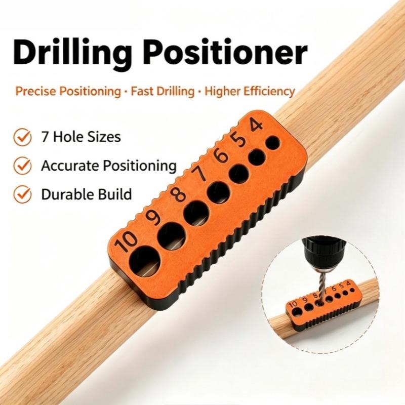 Drill Guide for Straight Holes Multifunctional Precision Accessory DIY Drill Jig Block Joints Tool for 4-10mm Holes Drill Tool