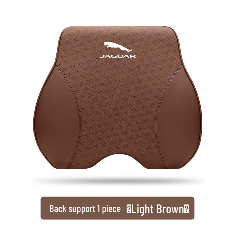 Compatible with Jaguar XEL, XFL, E-PACE, XE, XF, XJ headrests and neck pillows, interior trim accessories.