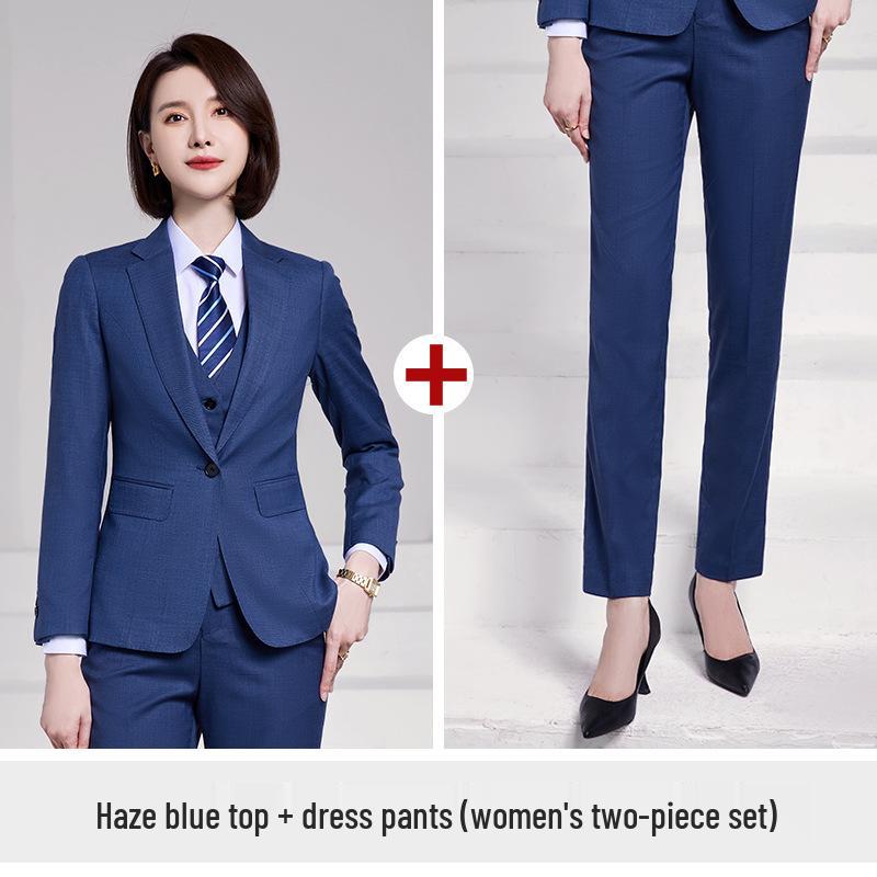 

2023 BYD Dynasty Брюки и комплект делового костюма цвета туманно-голубой для профессионалов S