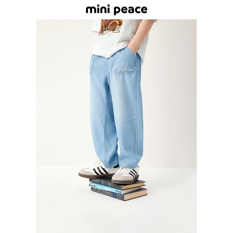 Новые летние джинсы для мальчиков MiniPeace FAHAF221H 160