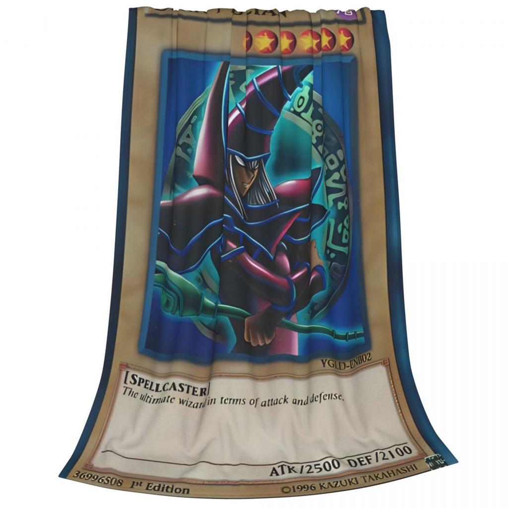 Yu Gi Oh Card Blanket Cover Plush Throw Blankets Summer Air Conditioning Portable Ultra-Soft Warm Bedsprea