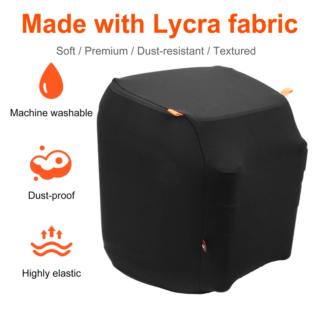 Dust Case with Elastic Band Stretchable Speaker Slip Sleeve Multifunctional Protective Dust Cover for JBL Partybox Encore2