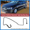 Coolant Radiator Reservoir Tank Overflow Hose Fit for Ford Fiesta S SE 1.6L 2011-2019 No.8V2Z-8B081-B/8V2Z-8B081-A - Pack of 1 Auto Accessories