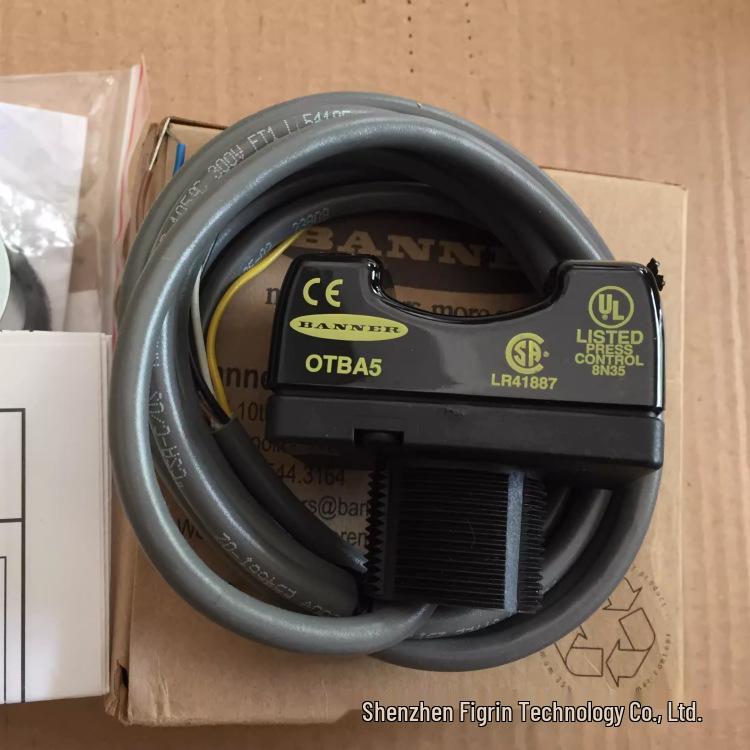 OTBA5 US Фотоэлектрический сенсор с сенсорным экраном и фото реального продукта OTBA5