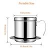 Manual Coffee For Office Home Traveling Coffee Filter Drip Brewer Strainer Pot Coffee Brewing Tool