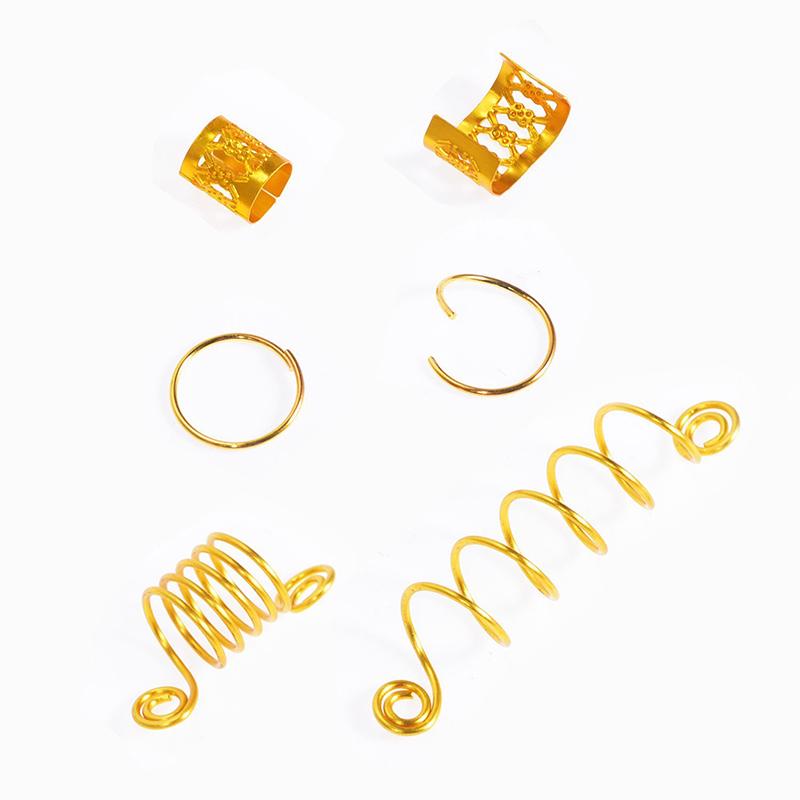 Hair Extensions Rings Buckle Braids Dreadlocks Beads Braided Hair Extensions