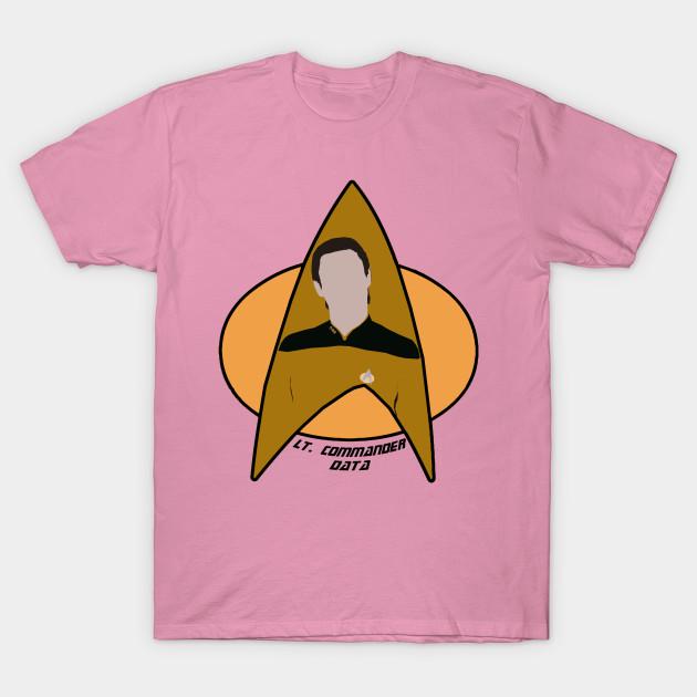 T Shirt Women Lt. Commander Data Harajuku Print Kawaii Tshirt Summer Short Sleeve Female T-Shirt Top Tee