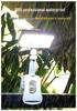 Dual-User Solar Clip-On Lamp for Outdoor Courtyard, Villa, or Park Path